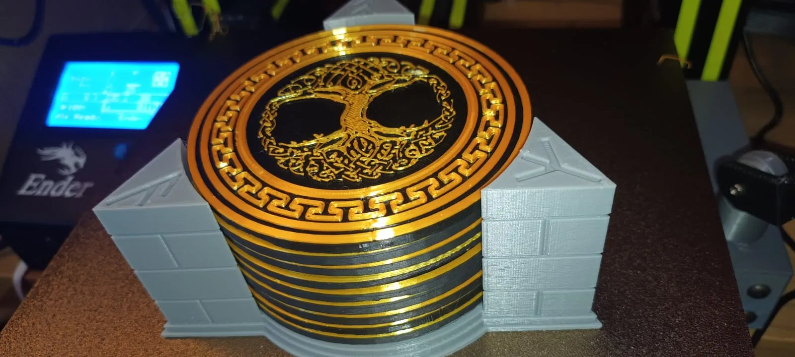 Giá đỡ lót ly theo chủ đề Viking