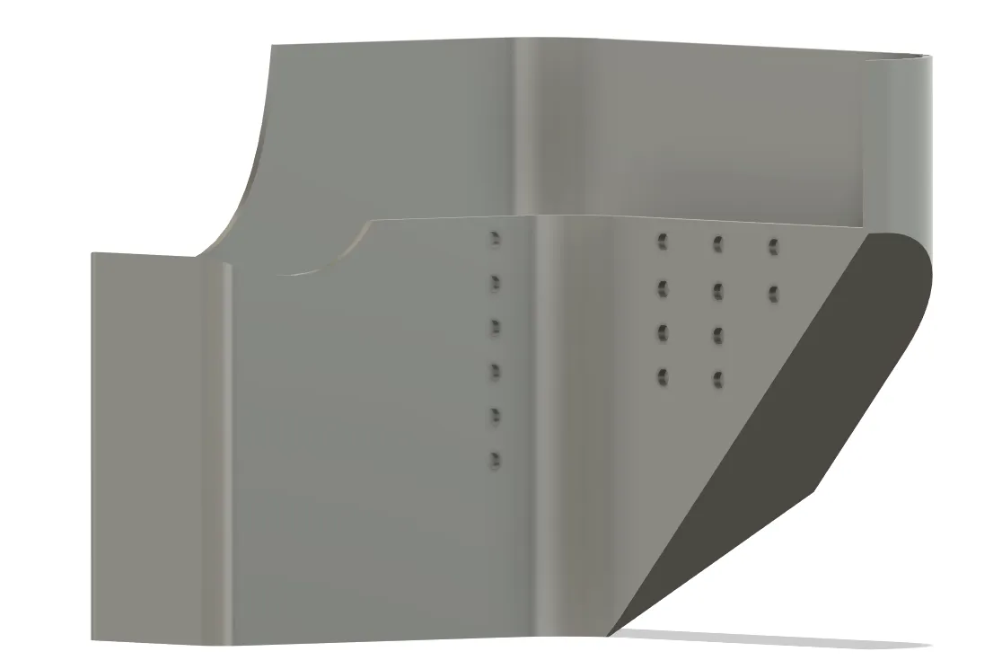 Bamboo Poop Chute Được Chỉnh Sửa cho Máy In 3D