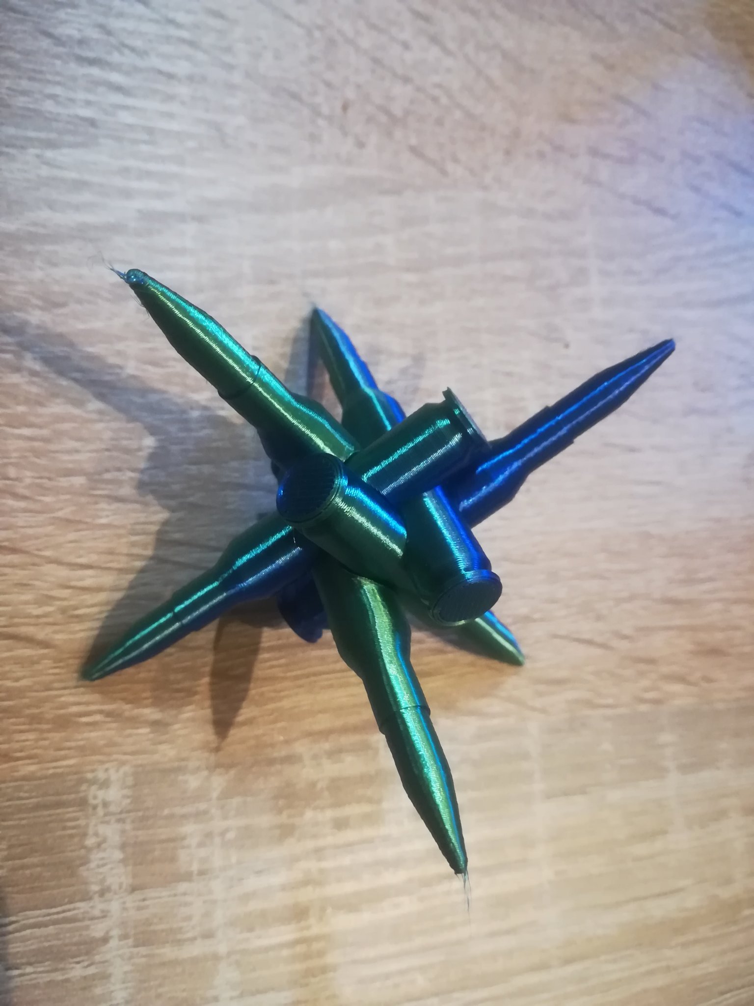 Câu đố nút trượt hình trụ với 6 khối kết hợp