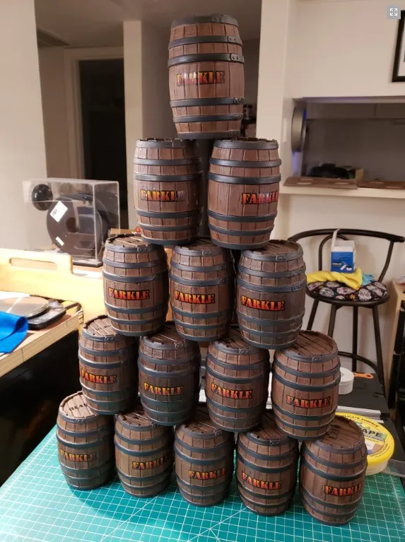 Thùng Farkle cho trò chơi xúc xắc