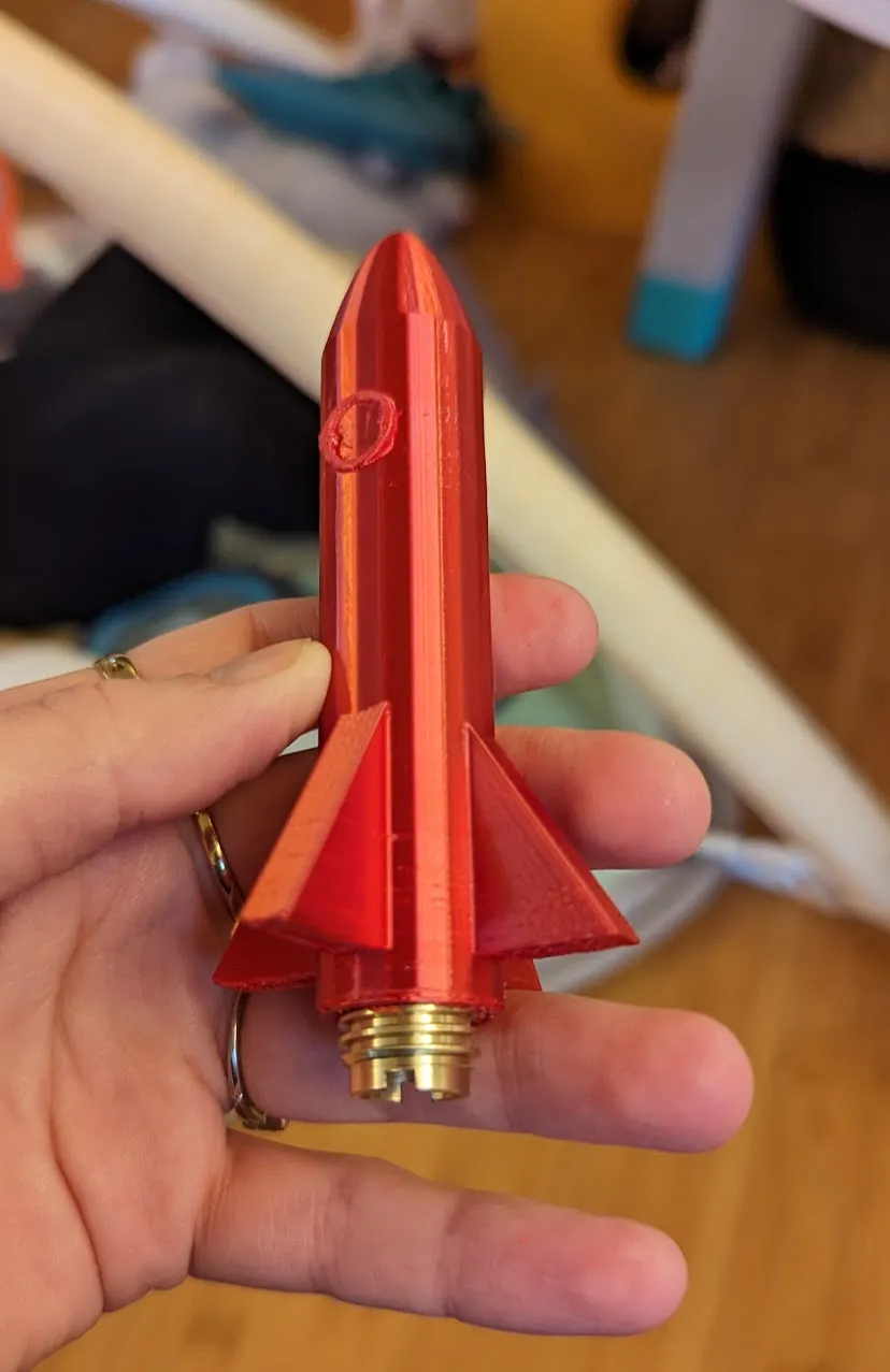 Tay cầm vòi bia hình tên lửa cho EZ Lok 400-6 Screw