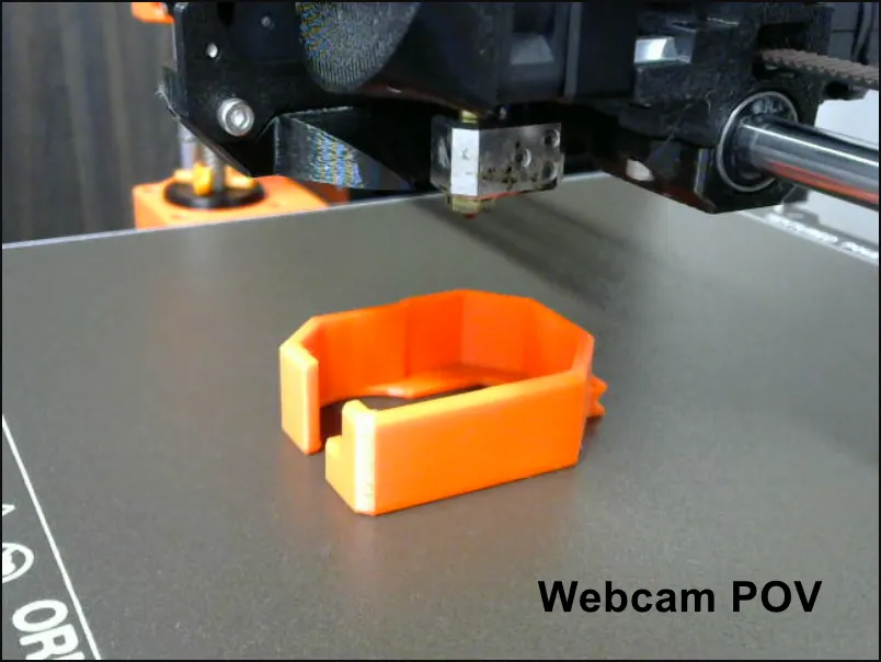 Giá đỡ camera Prusa MK4 cho webcam Logitech C270/C310