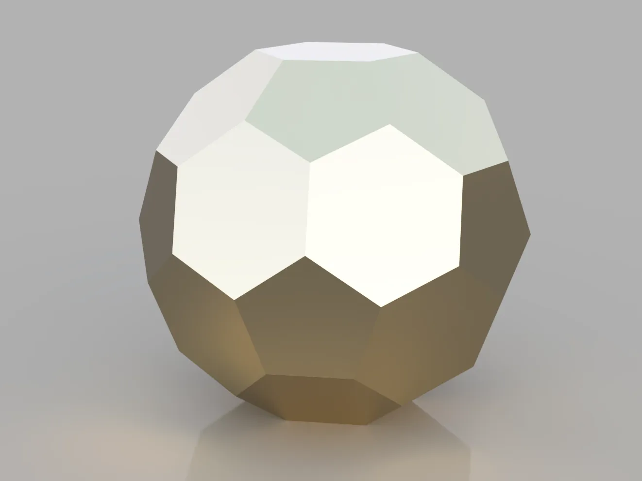 Spheres Polyhedron Thấp Poly: Hình Khối Icosahedron Cắt