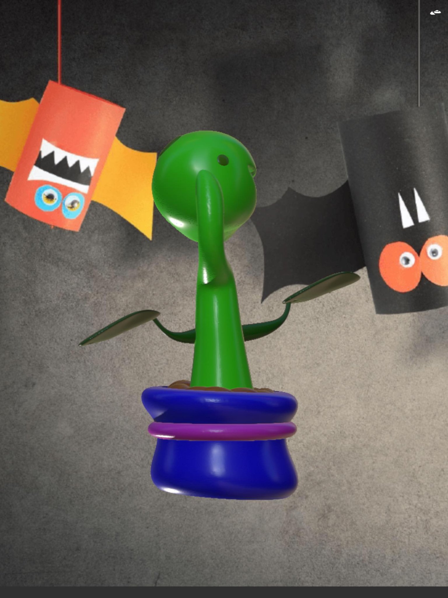 Cây bẫy ruồi Halloween độc đáo cho mùa lễ hội