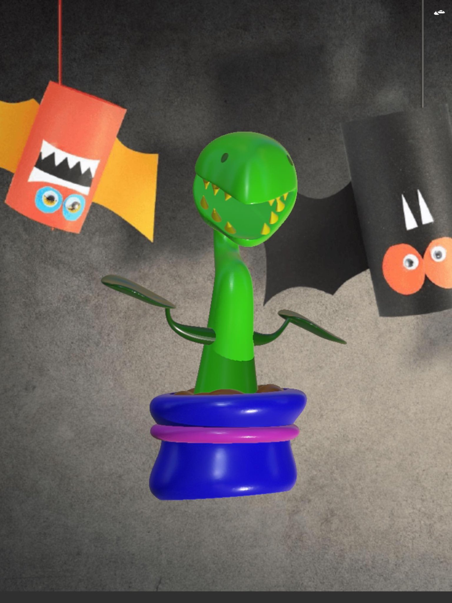 Cây bẫy ruồi Halloween độc đáo cho mùa lễ hội