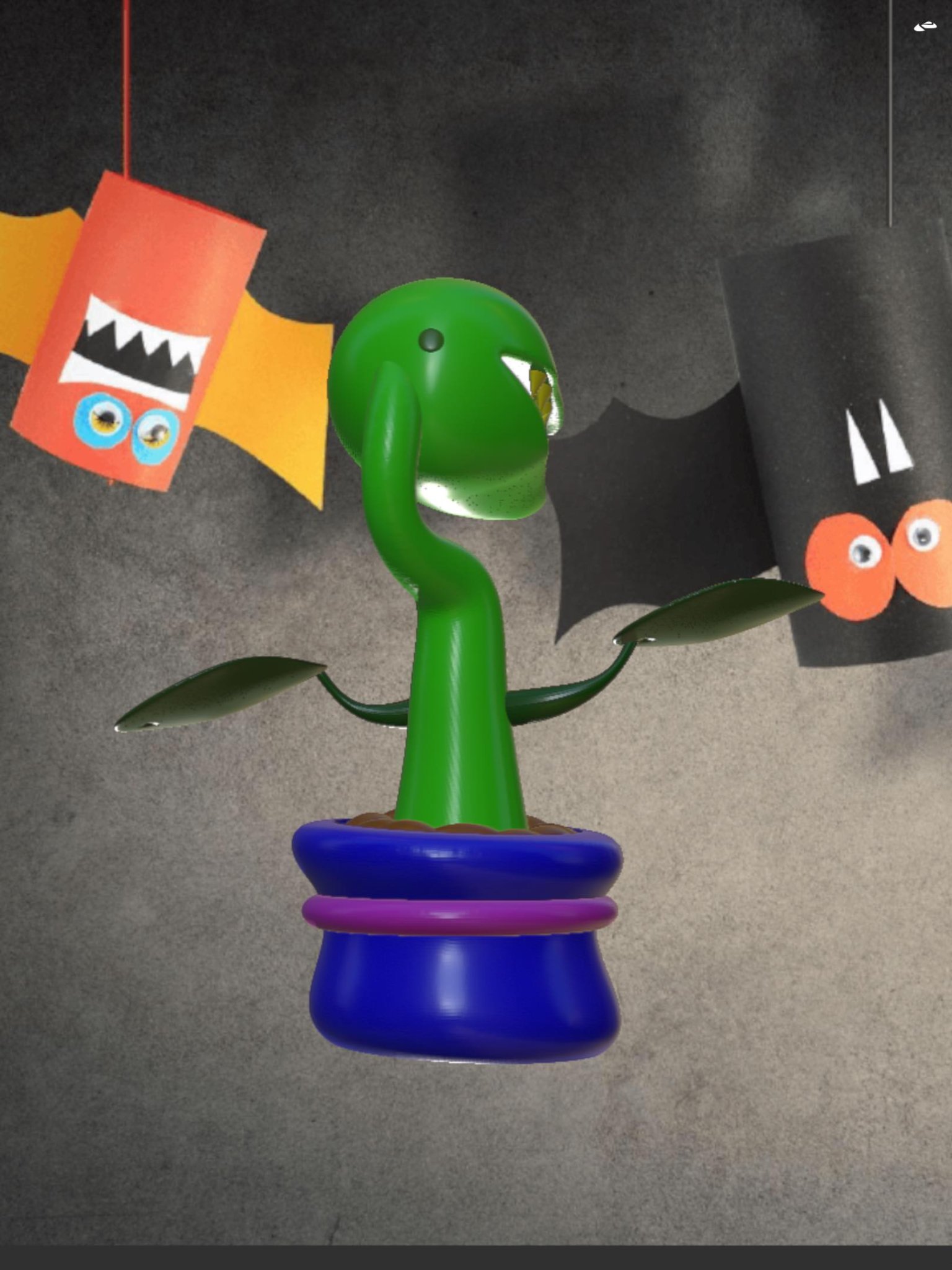 Cây bẫy ruồi Halloween độc đáo cho mùa lễ hội