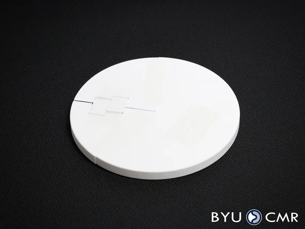 Đỉnh origami 4-Bar cho vật liệu dày