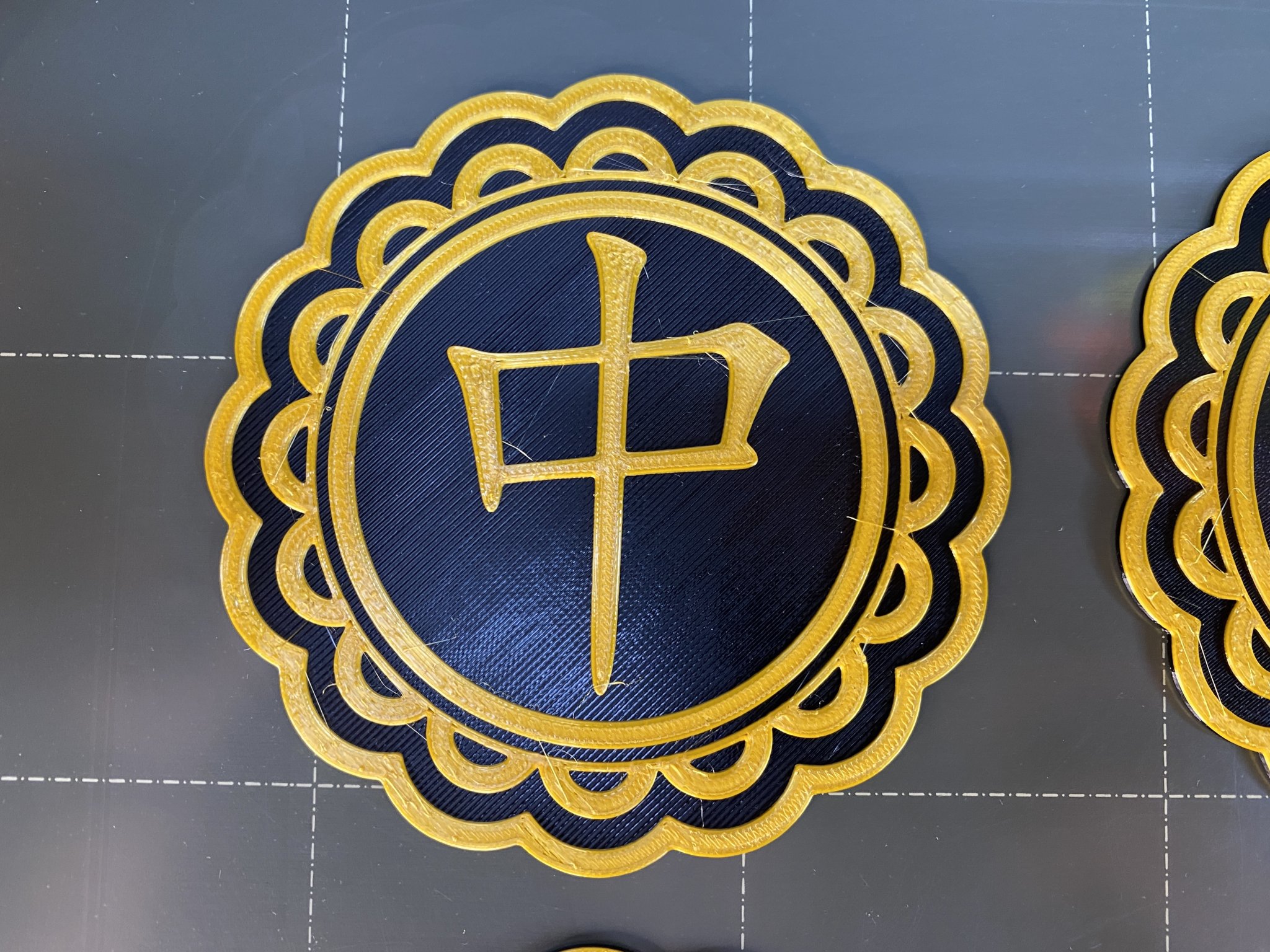 Đế lót ly bánh trung thu cho lễ hội Trung Thu