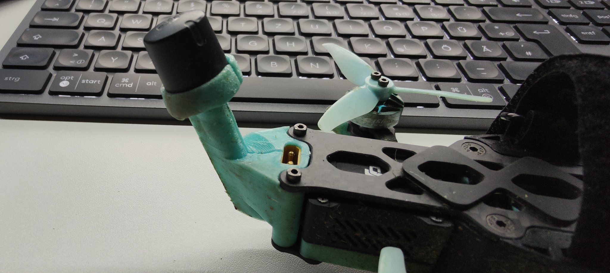 Giá đỡ anten o3 cho Siren Split F3 với tích hợp xt30