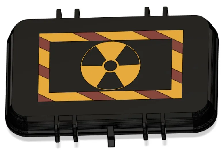 Hộp lưu trữ Bambu Labs với các nắp thương hiệu khác nhau