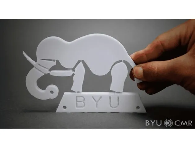 Cơ chế linh hoạt hình voi "Wyrd" từ BYU CMR