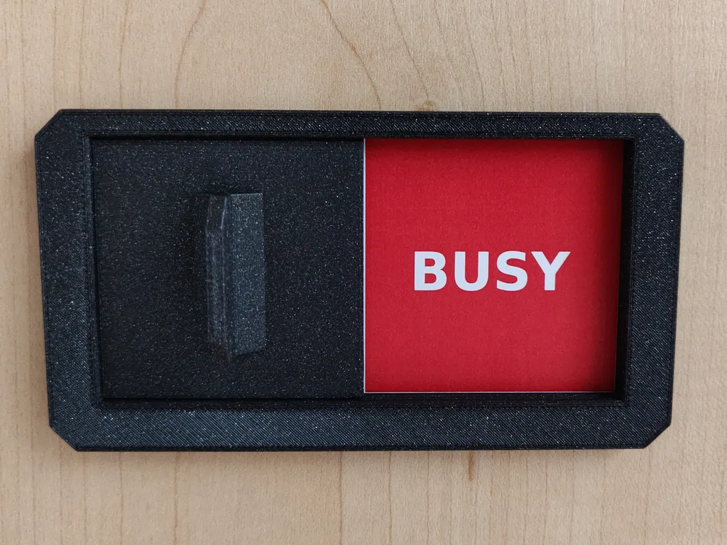 Biển chỉ dẫn cửa trượt đa năng (Chỉ báo Rảnh / Bận)