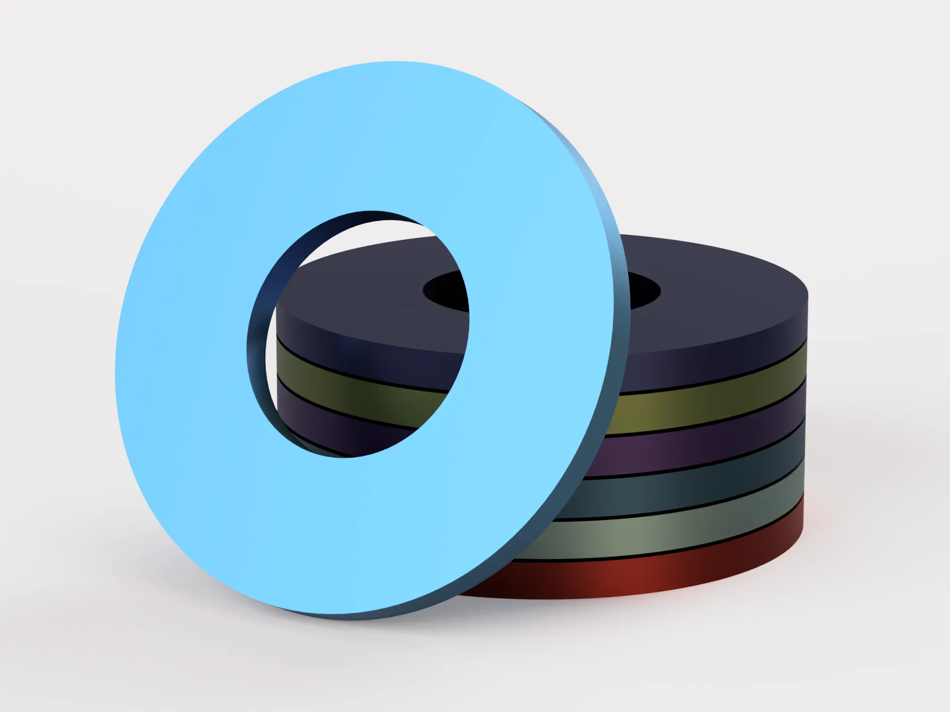 Bộ đệm M2, M2.5, M3, M4, M5, M6 với nhiều kích thước khác nhau