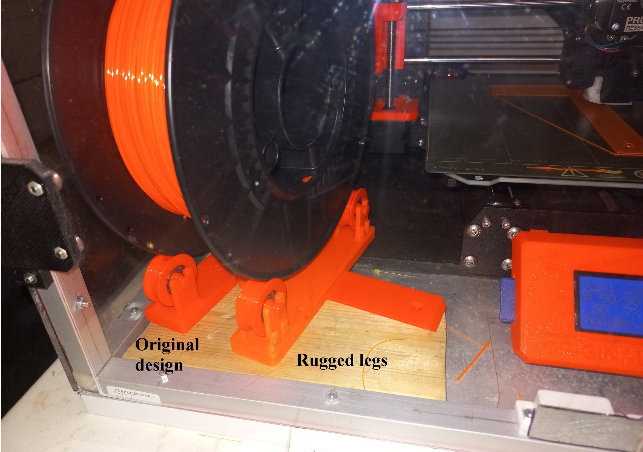 Giá đỡ cuộn chắc chắn với vòng bi lớn