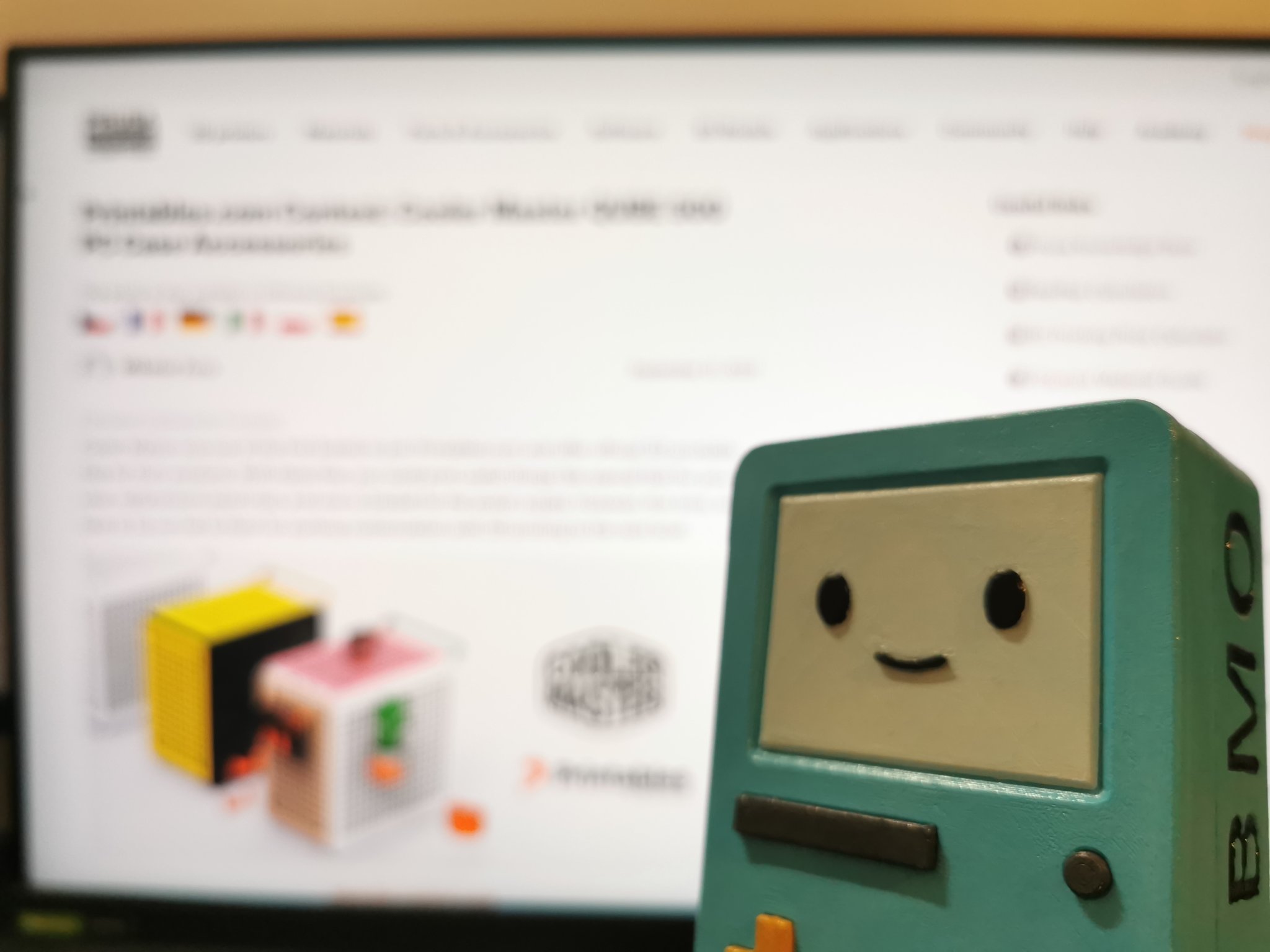 Bảng trang trí BMO cho thùng máy Qube 500