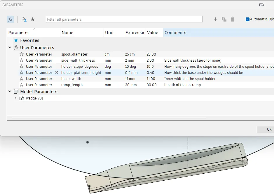 Giá đỡ cuộn filament tùy chỉnh giá rẻ cho máy in 3D