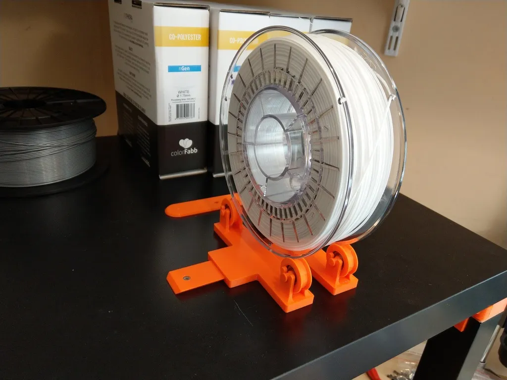 Giá đỡ cuộn filament lớn với bạc đạn