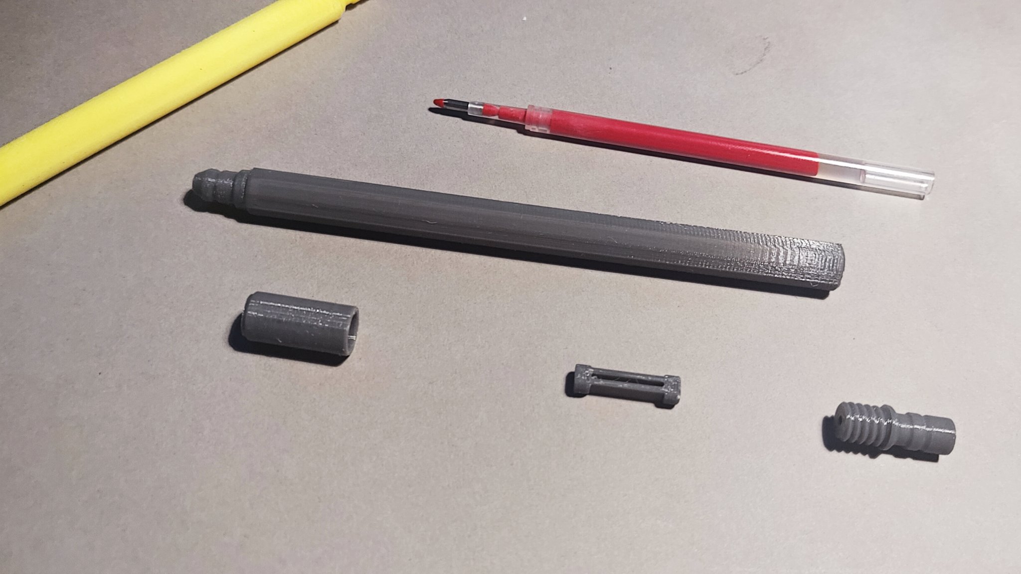 Bút bi Rollerball #3 có thể in 3D dễ dàng