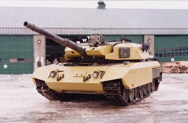 Xe tăng Leopard C1 Canada với bộ giáp MEXAS