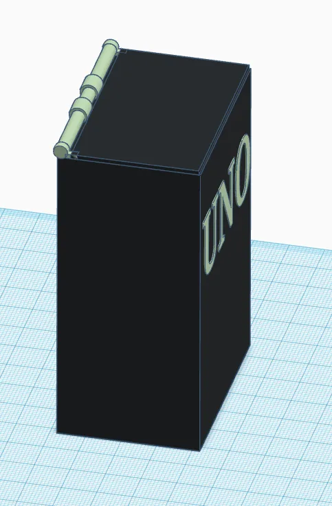 Hộp đựng bài UNO thiết kế đơn giản