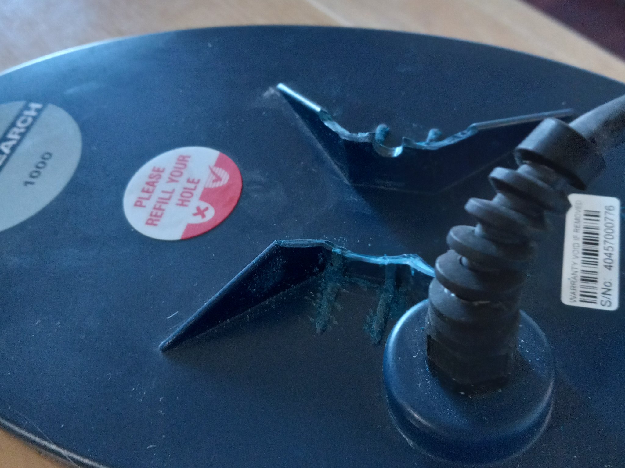 Cái gia cố tai cho cuộn Eureka Gold của Minelab