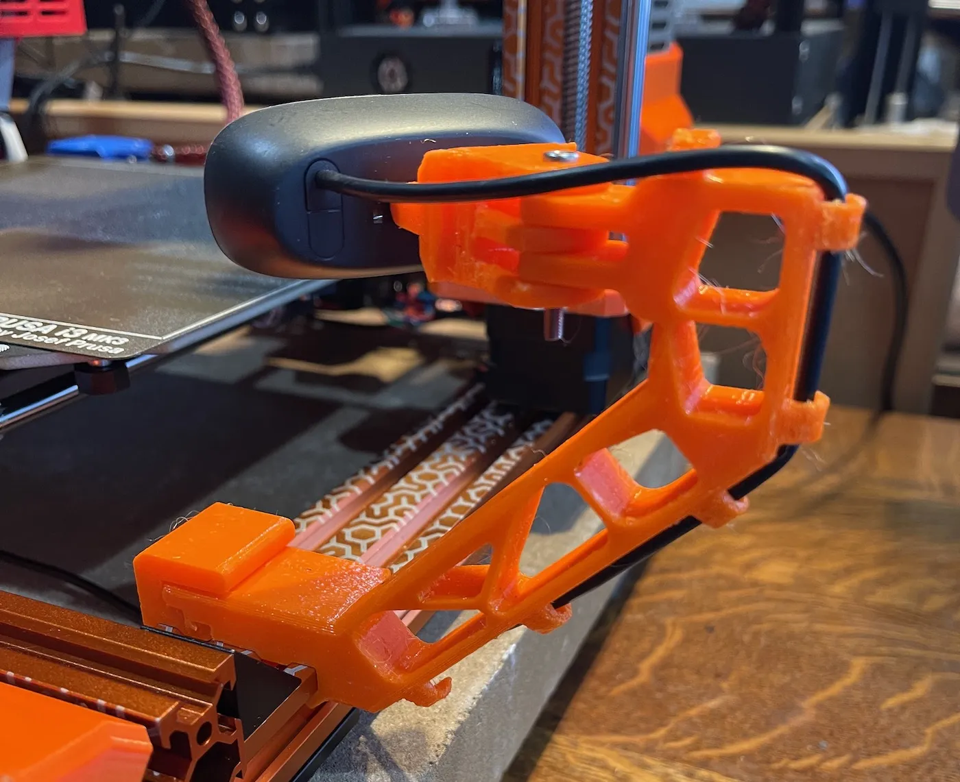 Giá đỡ camera Logitech C270 cho khung Prusa MK3S(+) và Bear