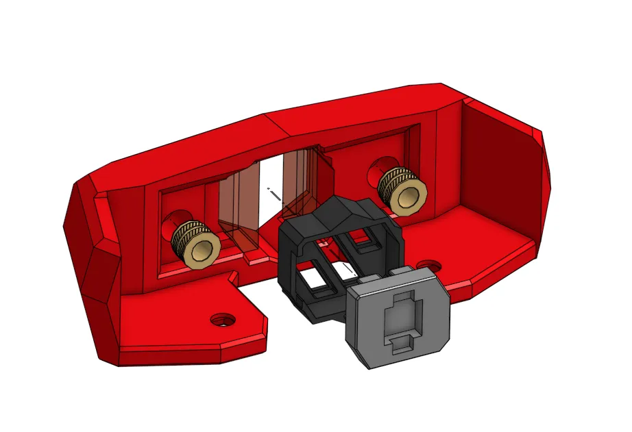 Bumper Stealth Kirigami V0 cho bộ LDO với đèn LED