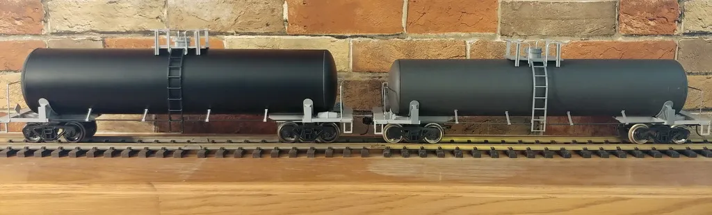 Xe bồn một khối cho đường ray vườn tỷ lệ 1:29