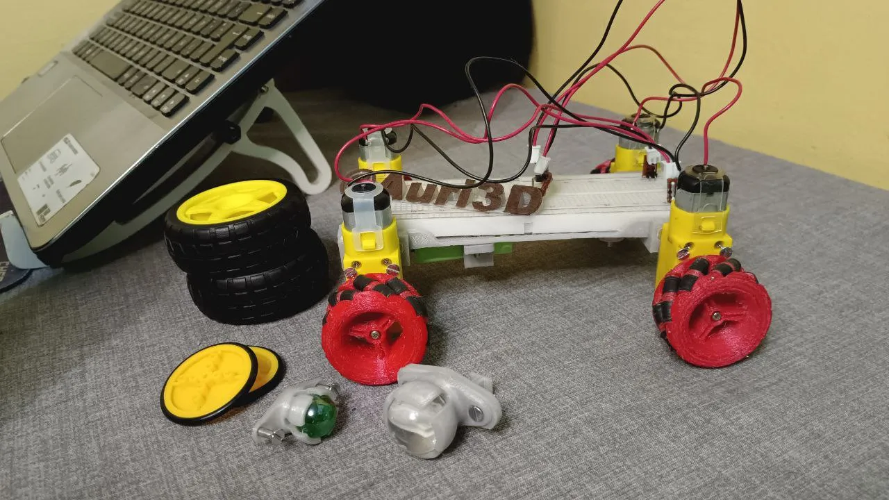 Vỏ xe thử nghiệm cho bảng mạch protoboard