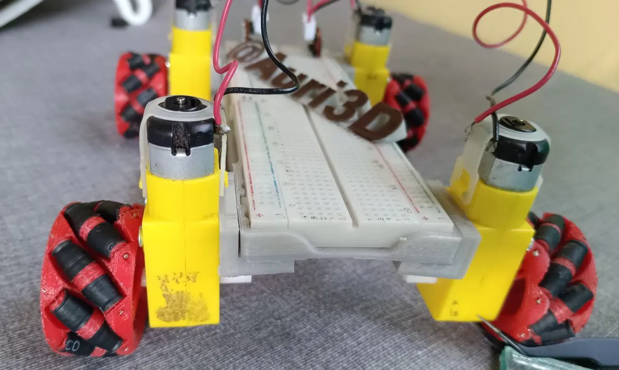 Vỏ xe thử nghiệm cho bảng mạch protoboard