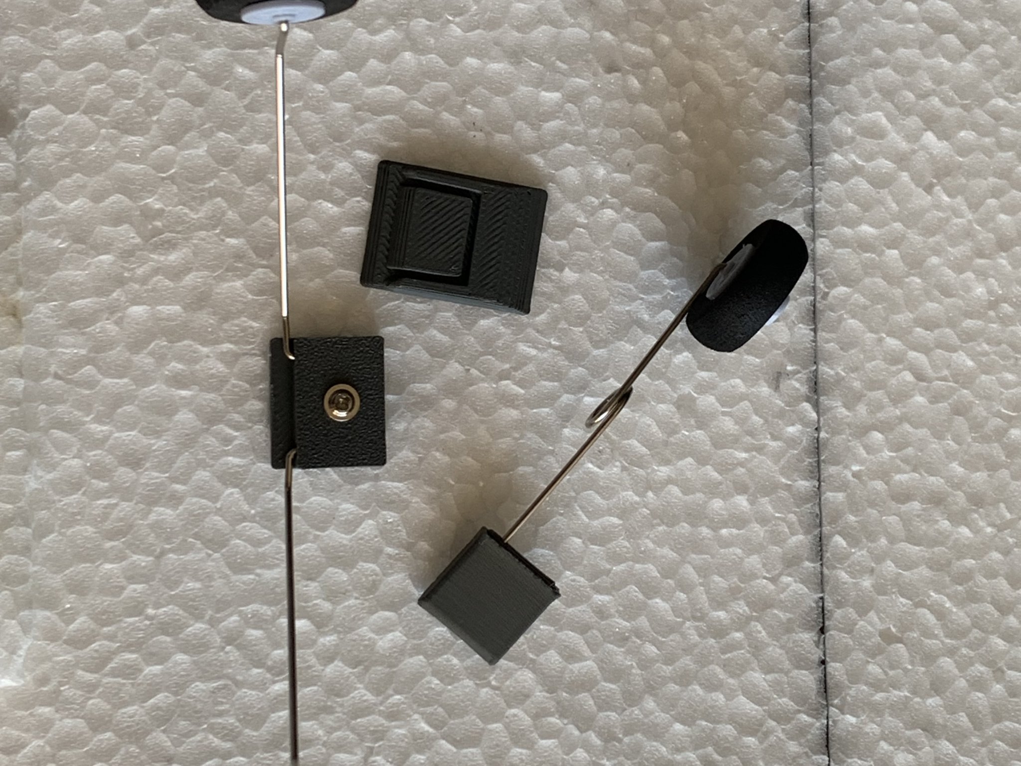 Giá đỡ cho bộ landing gear nhỏ từ AliExpress (không dùng keo)