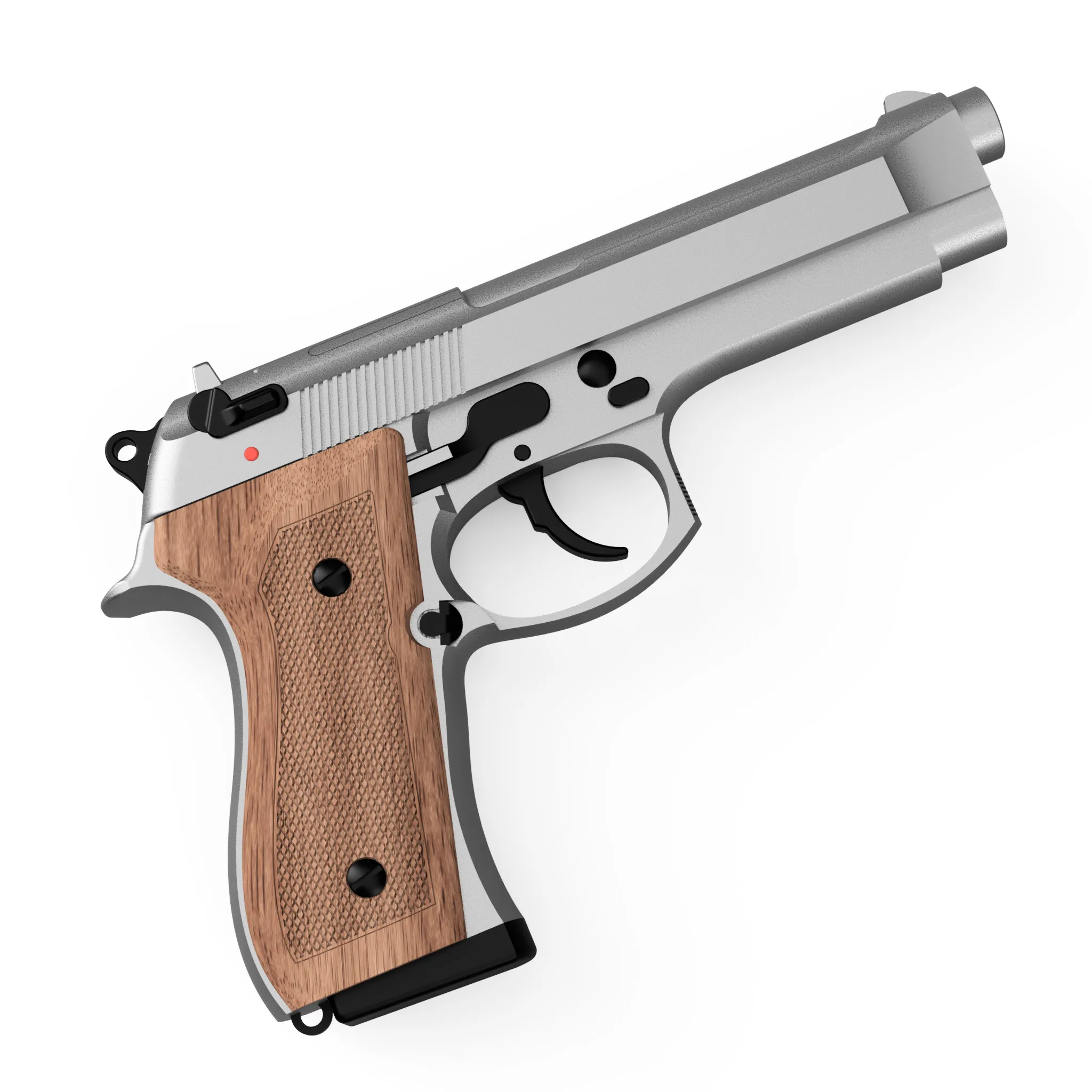Súng ngắn Beretta M9 92 cho dự án dây cao su