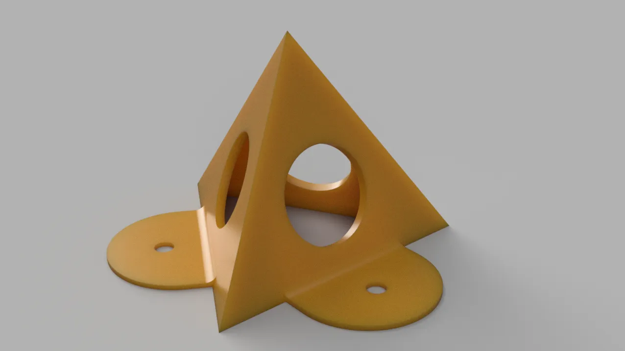 Giá đỡ sơn hình tam giác