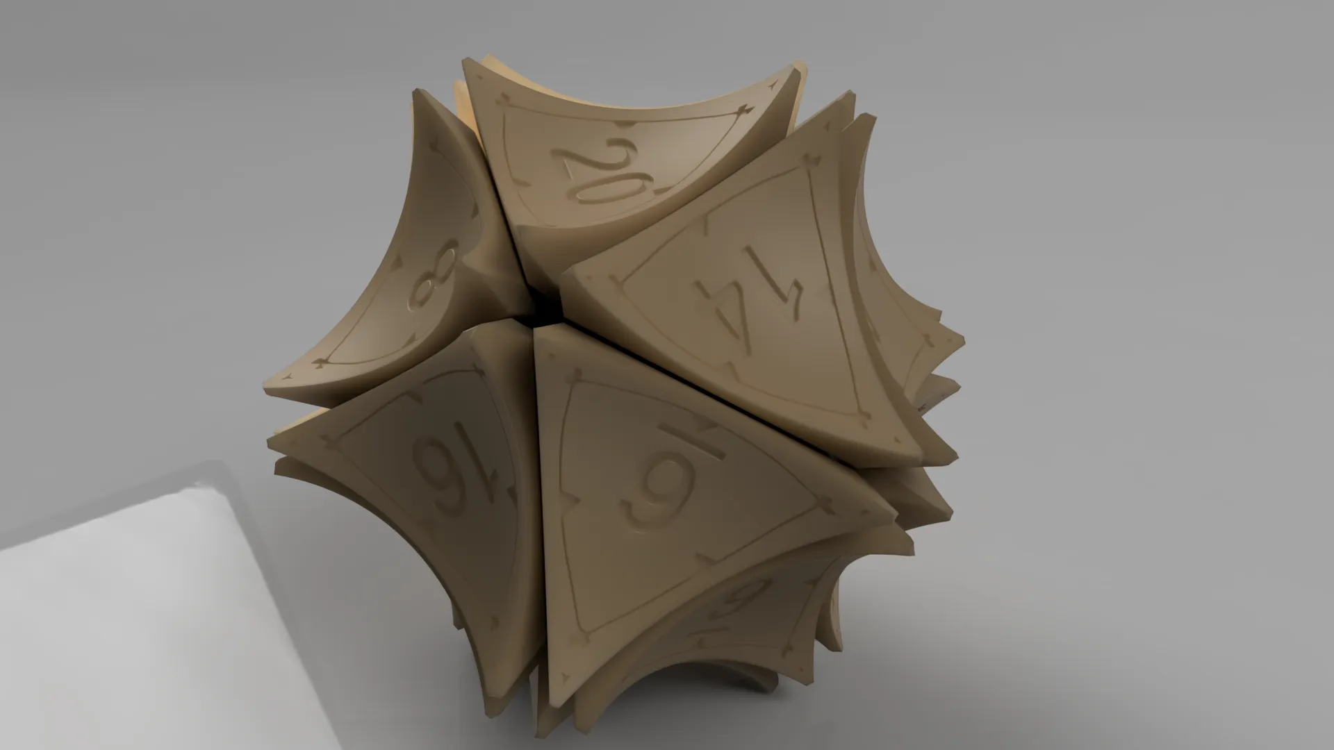 Mô hình D20 mô-đun lấy cảm hứng từ di vật bí ẩn trong Baldur...