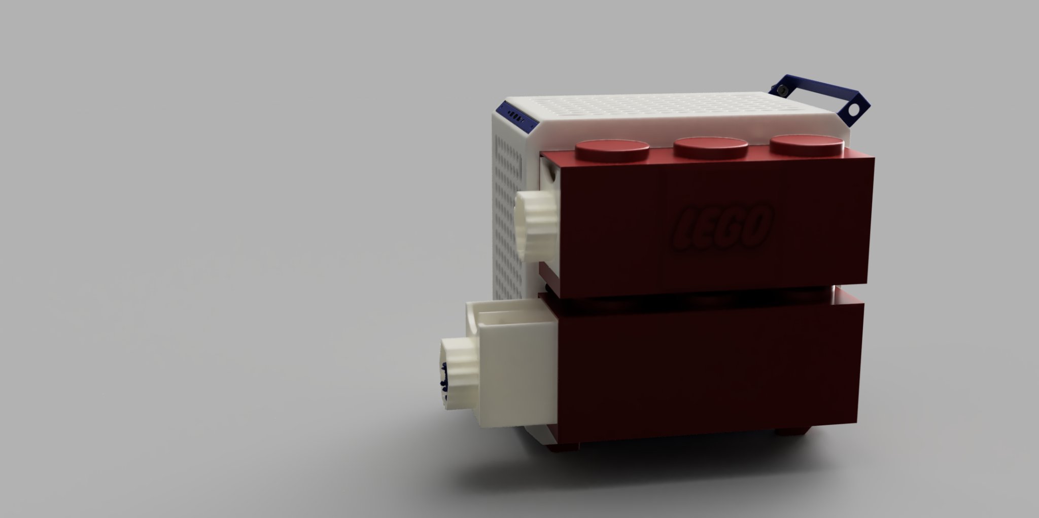 Hộp LEGO cho thùng máy Cooler Master QUBE500
