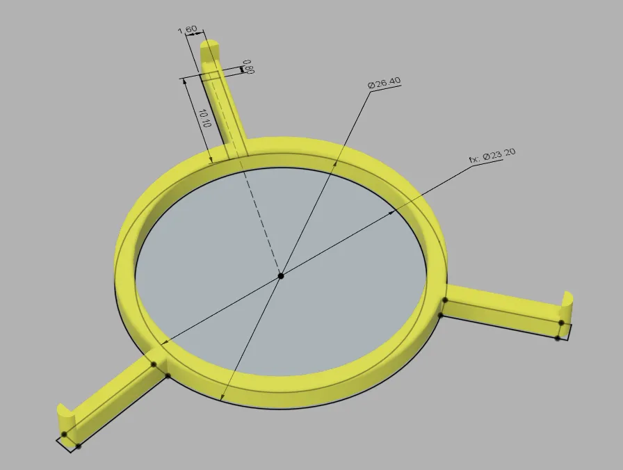 Thay thế bộ phận bảo vệ lưỡi cho drone Snapchat Pixy