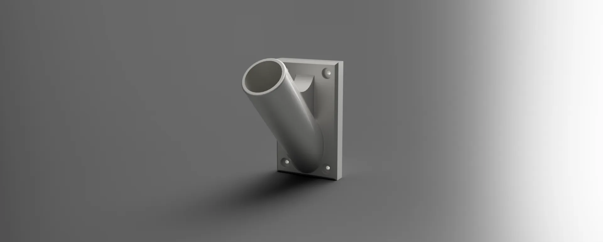 Giá đỡ cột cờ tự chế cho sân vườn