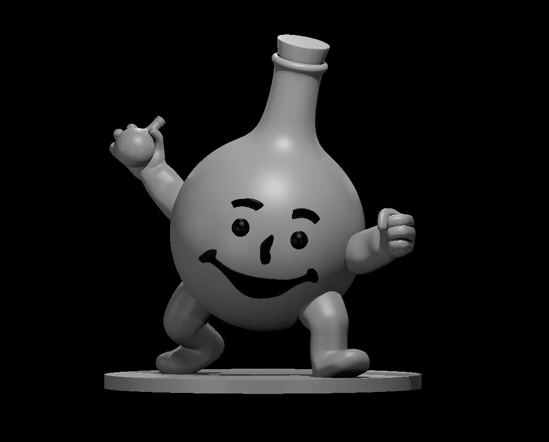 Nhân vật người đàn ông potion chữa lành