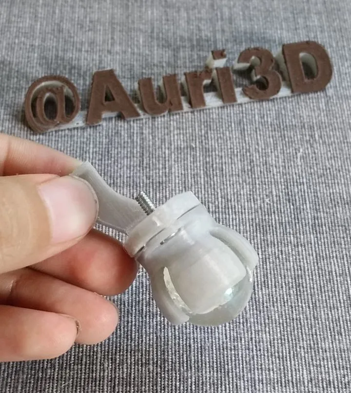 Bánh xe điên cho bi marbles đường kính 21-22 mm