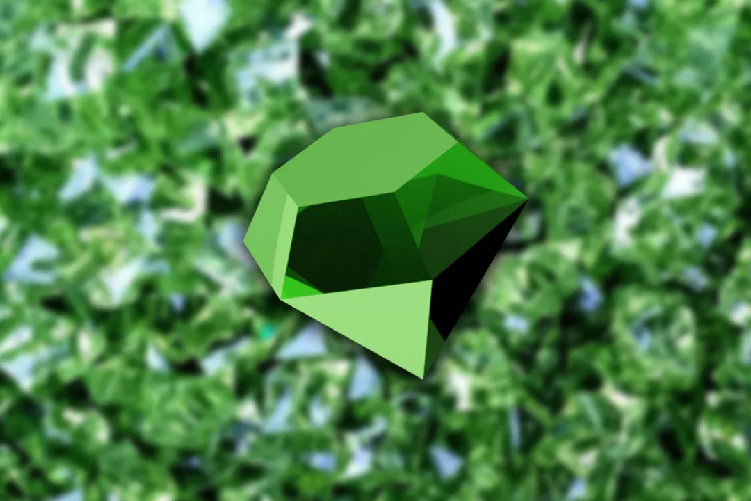 Mô hình kim cương lấp lánh cho trò chơi và trưng bày