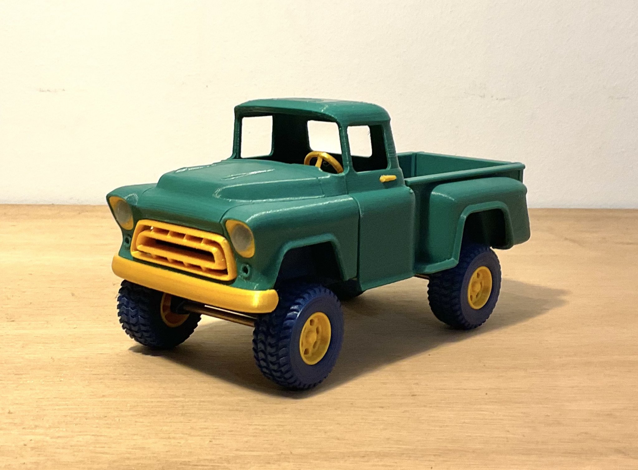 Xe tải Chevy 57' mô hình đồ chơi chi tiết