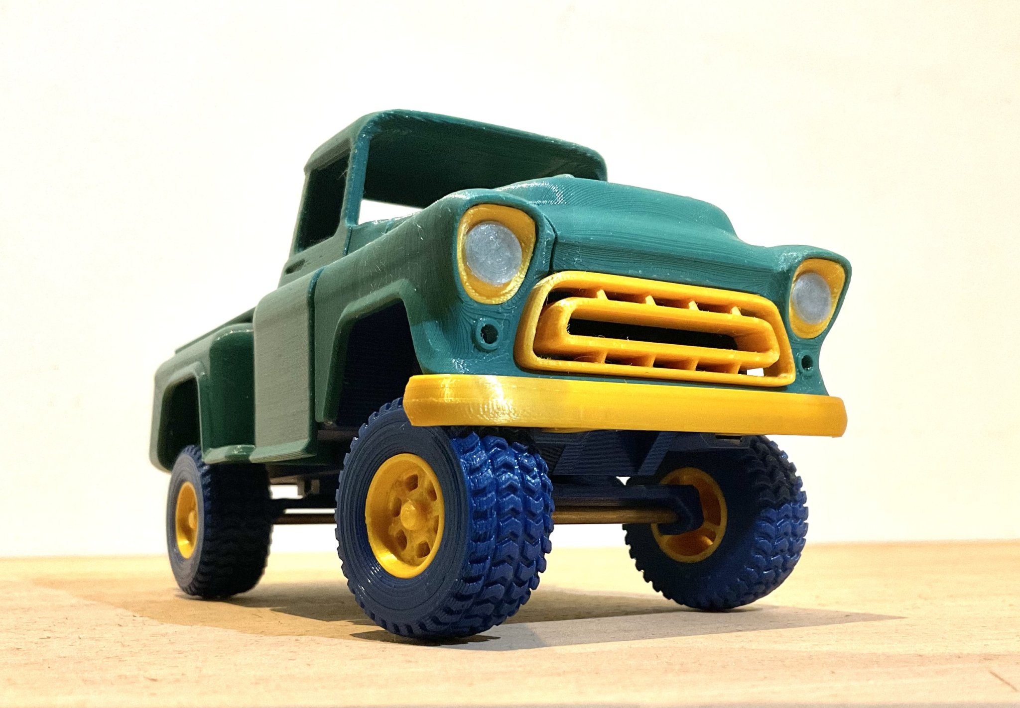 Xe tải Chevy 57' mô hình đồ chơi chi tiết