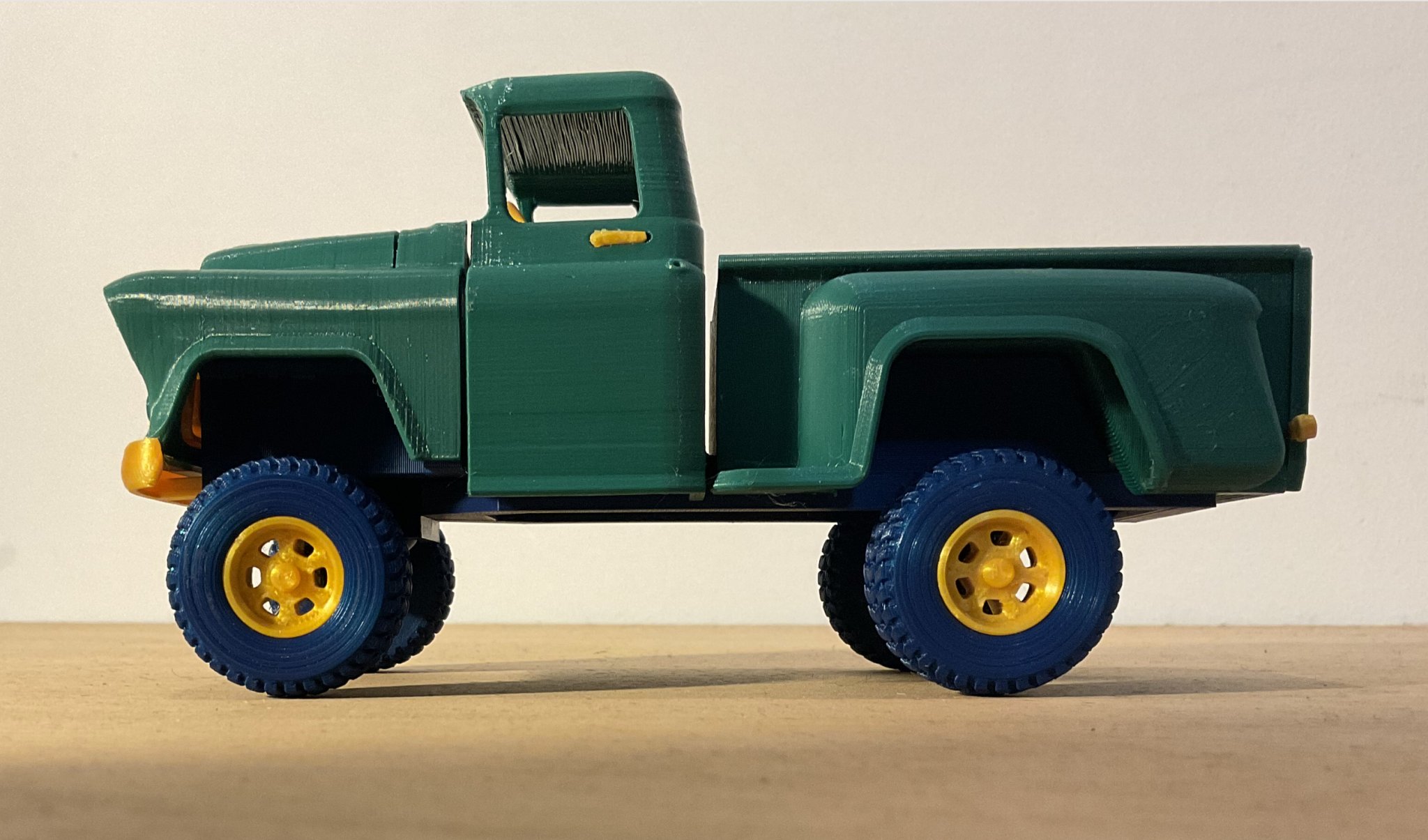 Xe tải Chevy 57' mô hình đồ chơi chi tiết