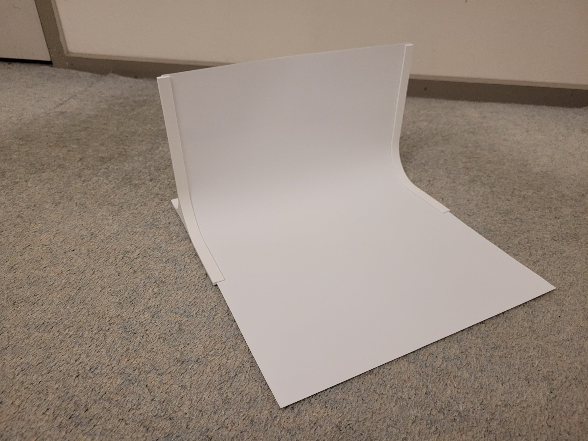 Góc chụp ảnh mini với nền A3 cho các vật nhỏ