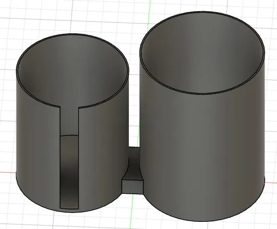 Giá đỡ đơn giản cho dao cạo và kem cạo râu