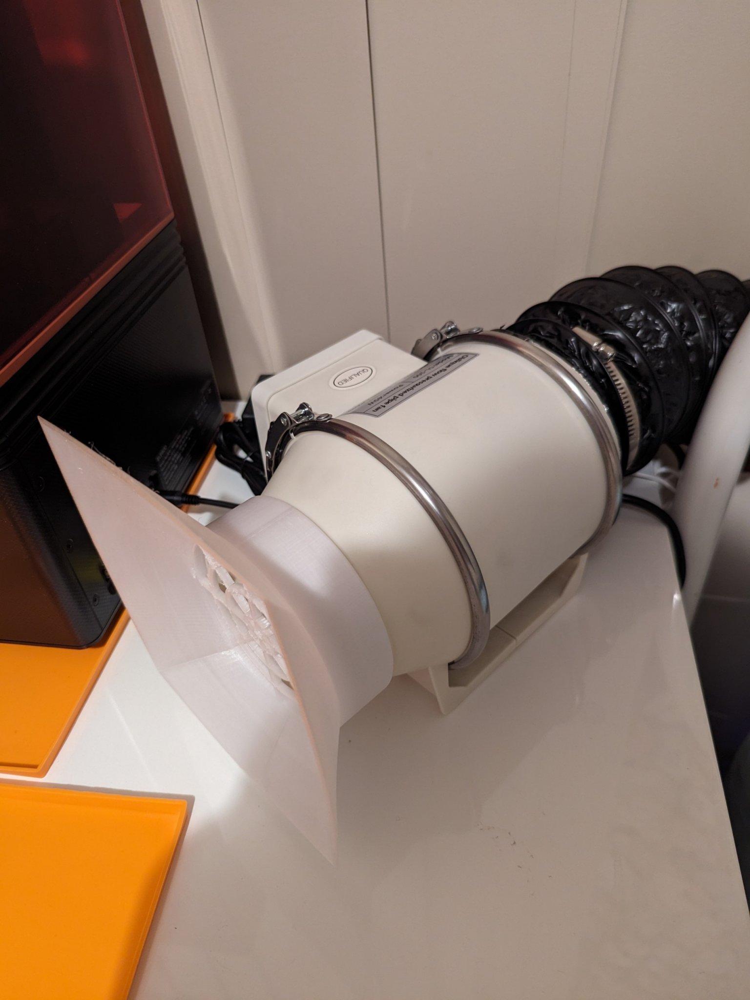 Họng hút cho quạt hút 4' với kích thước đa dạng