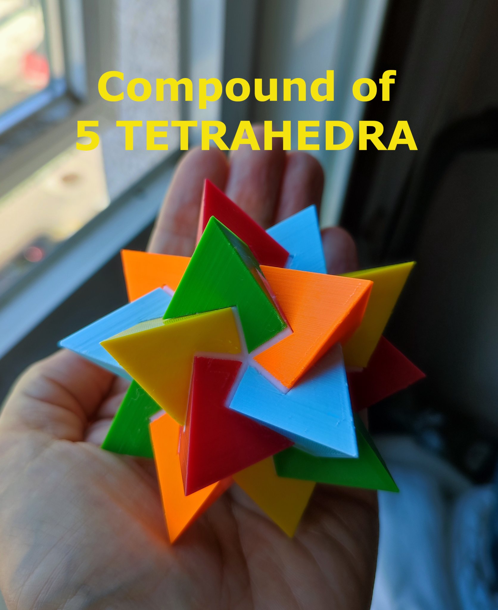 Hợp chất của năm tứ diện