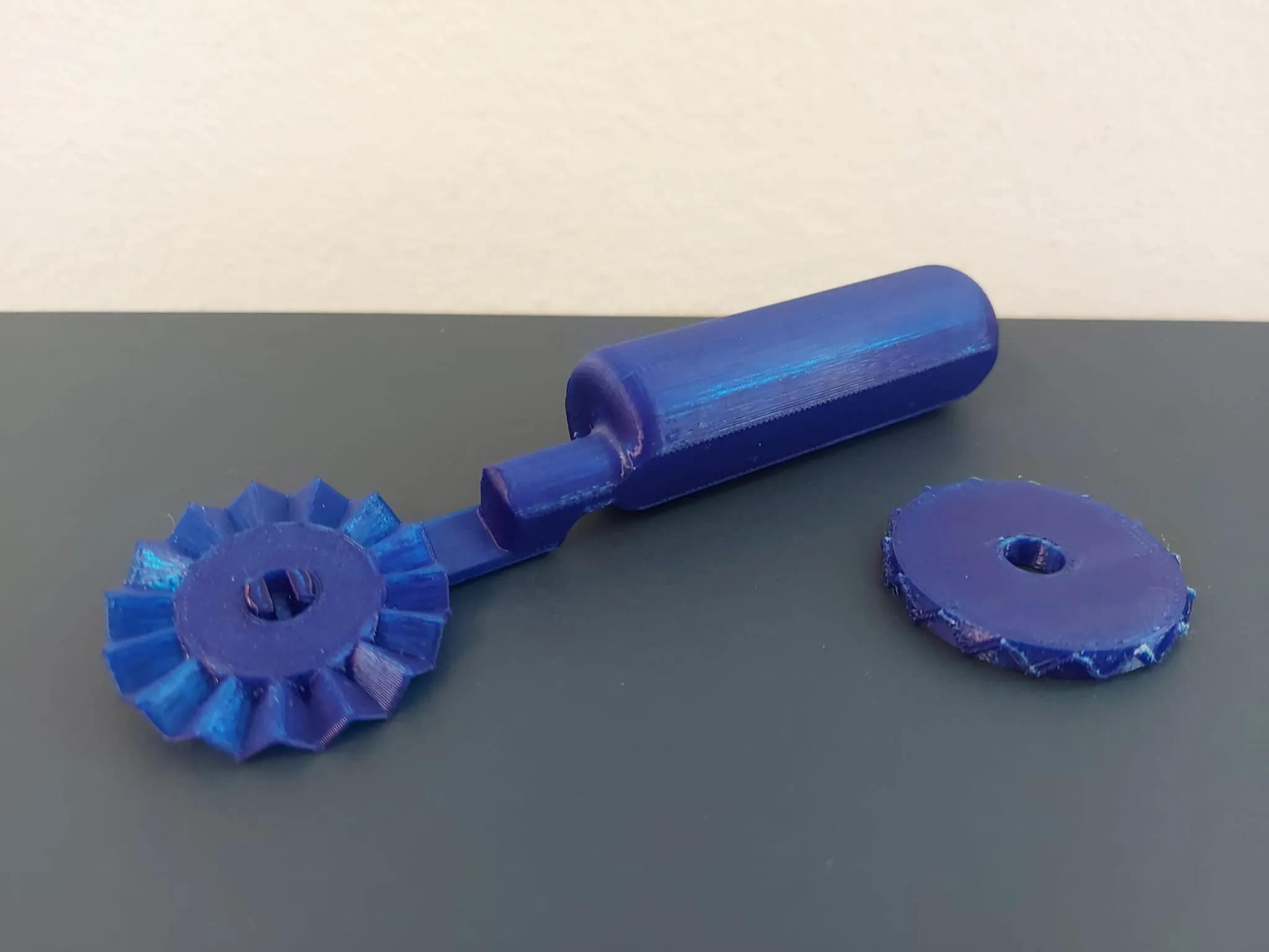 Bánh xe cắt Play-Dough dễ in 3D