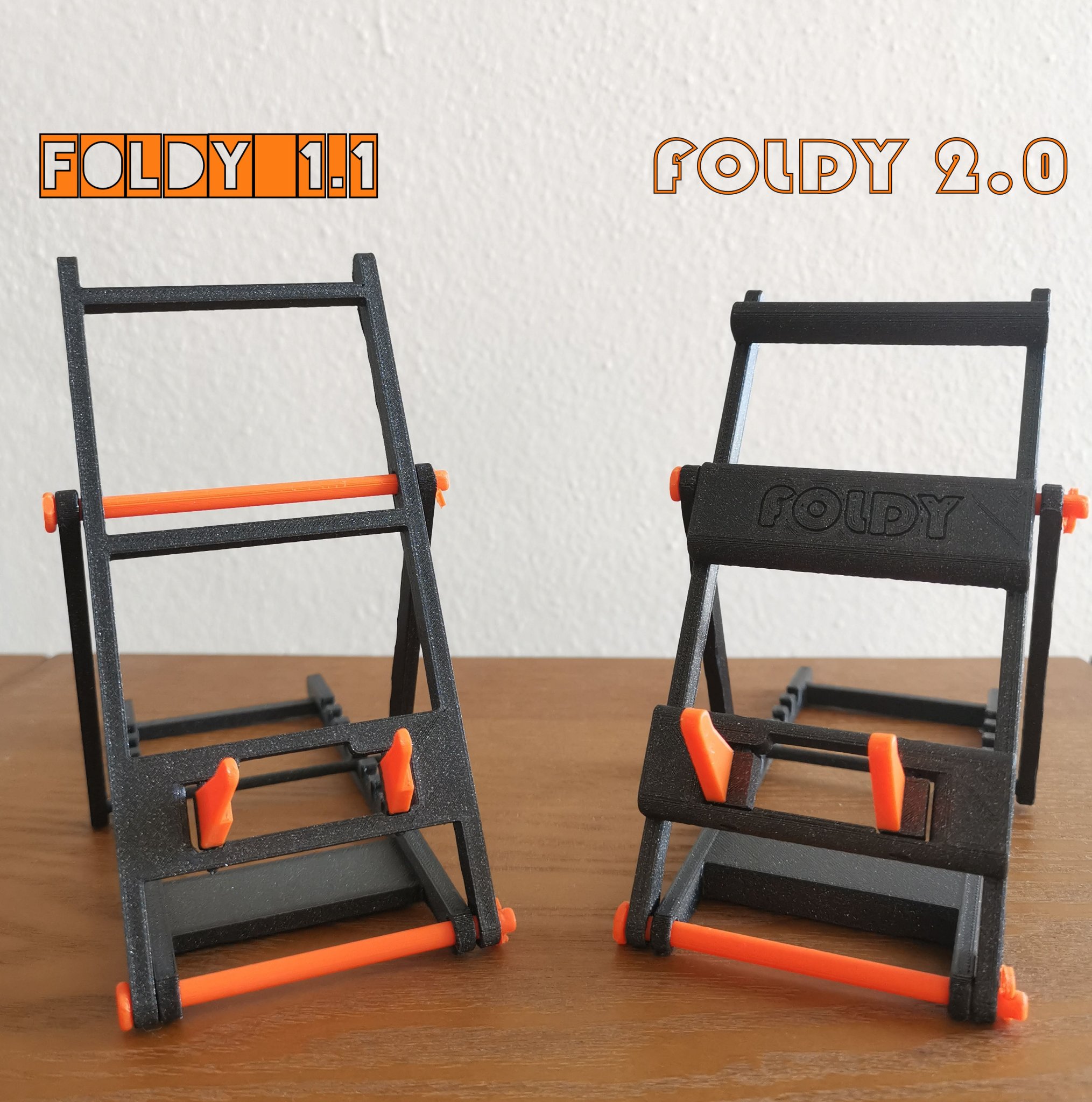 Giá đỡ điện thoại gập gọn và điều chỉnh FOLDY 2.0