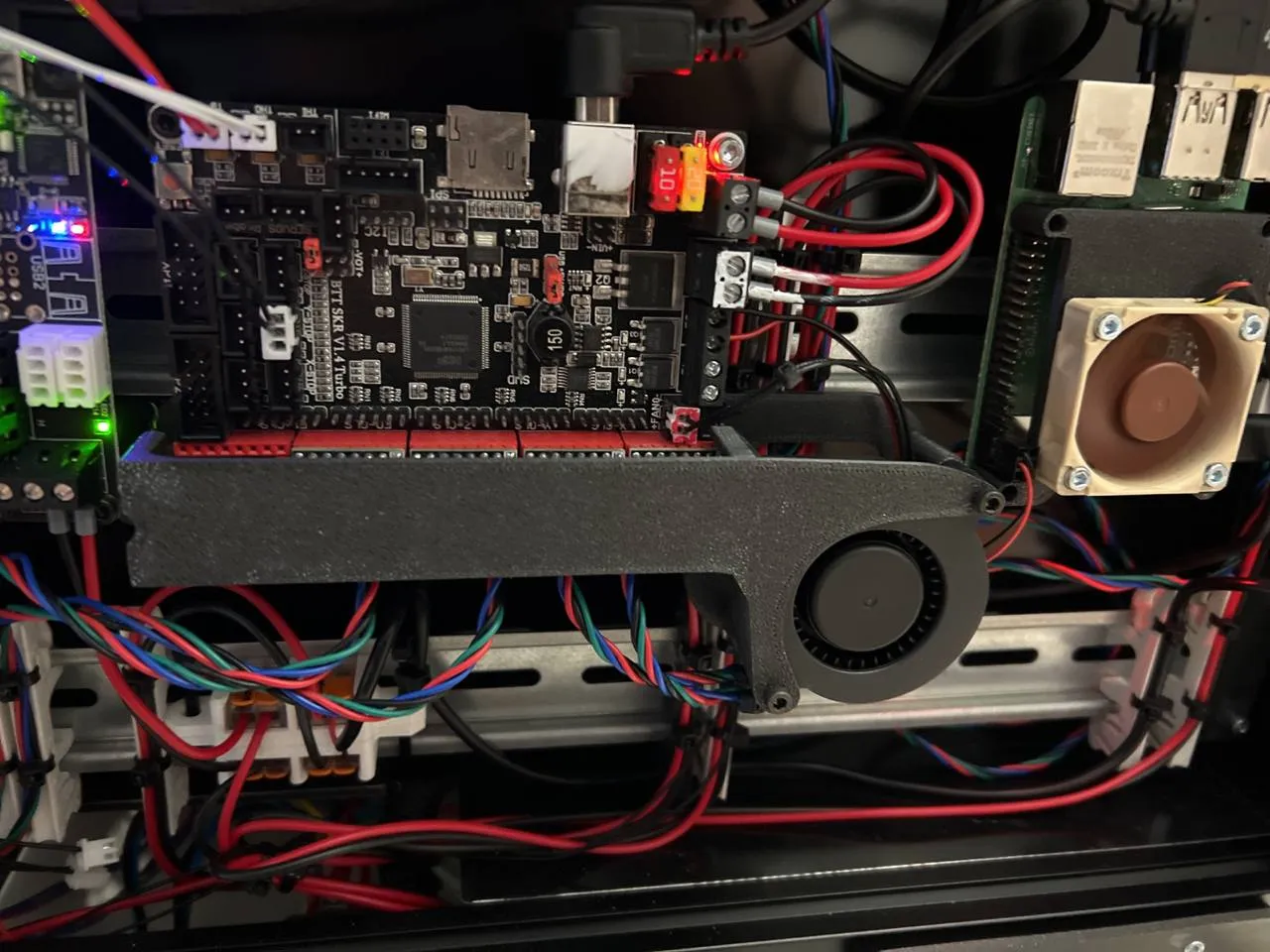 Mô hình quạt BTT SKR 1.4/Turbo 5015 cho TMC Steppers